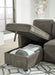 Kerle 2-Piece Sectional with Pop Up Bed - Affordable Home Luxury