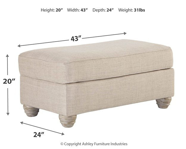 Traemore Ottoman - Affordable Home Luxury