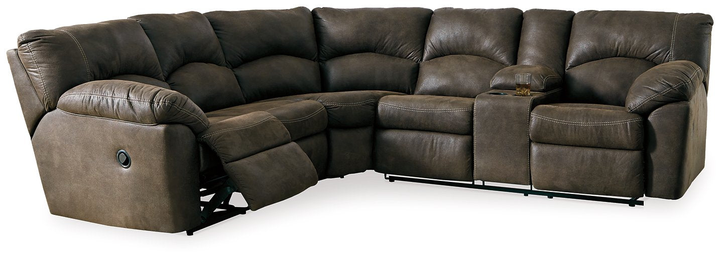 Tambo 2-Piece Reclining Sectional - Affordable Home Luxury