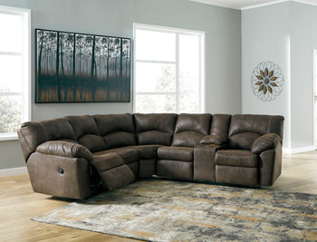 Tambo 2-Piece Reclining Sectional - Affordable Home Luxury