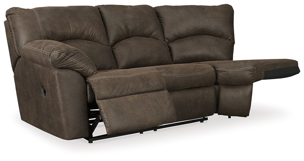 Tambo 2-Piece Reclining Sectional - Affordable Home Luxury