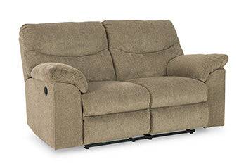 Alphons Reclining Loveseat - Affordable Home Luxury