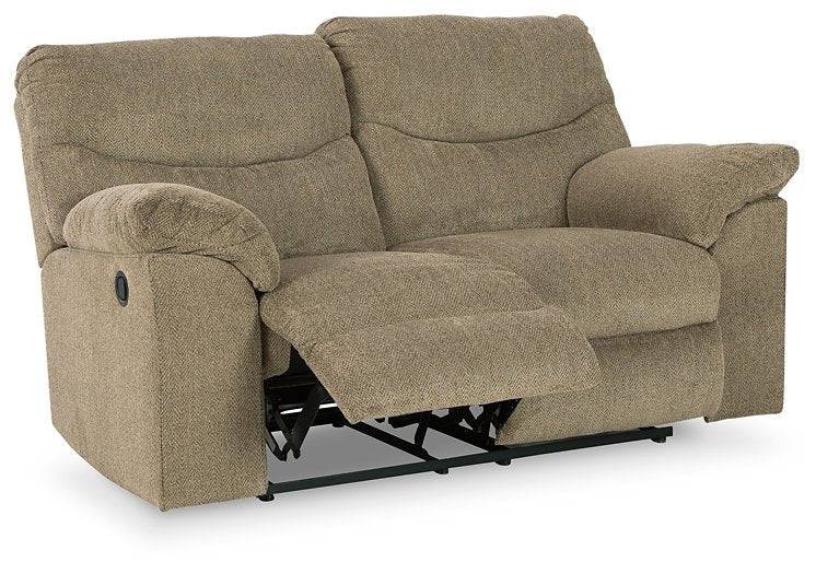 Alphons Reclining Loveseat - Affordable Home Luxury