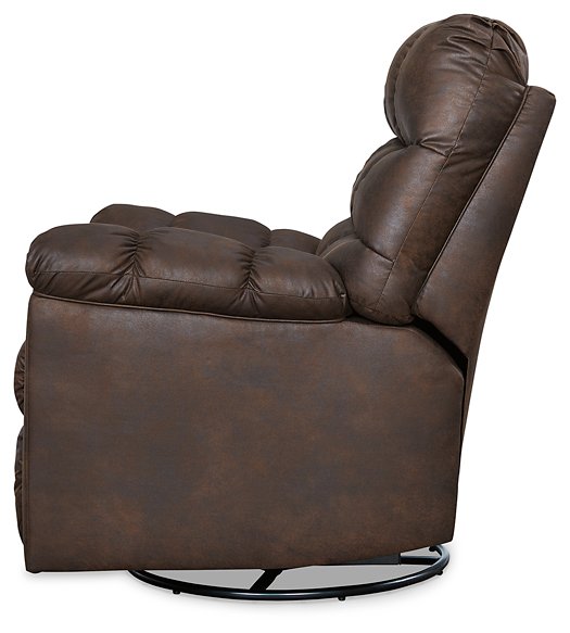 Derwin Swivel Glider Recliner - Affordable Home Luxury