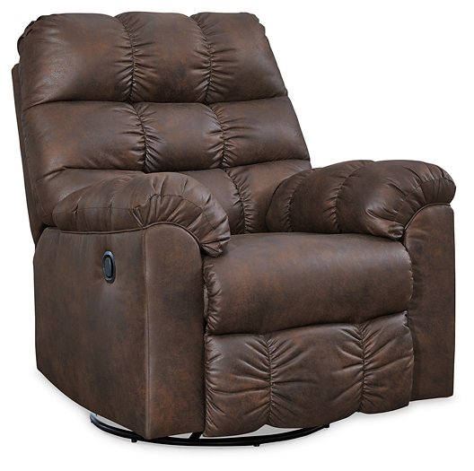 Derwin Swivel Glider Recliner - Affordable Home Luxury