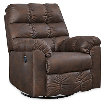 Derwin Swivel Glider Recliner - Affordable Home Luxury