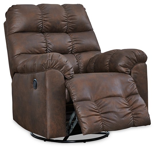 Derwin Swivel Glider Recliner - Affordable Home Luxury