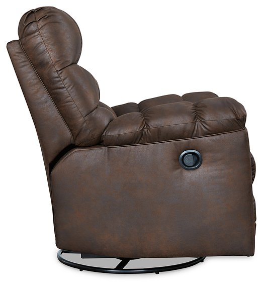 Derwin Swivel Glider Recliner - Affordable Home Luxury