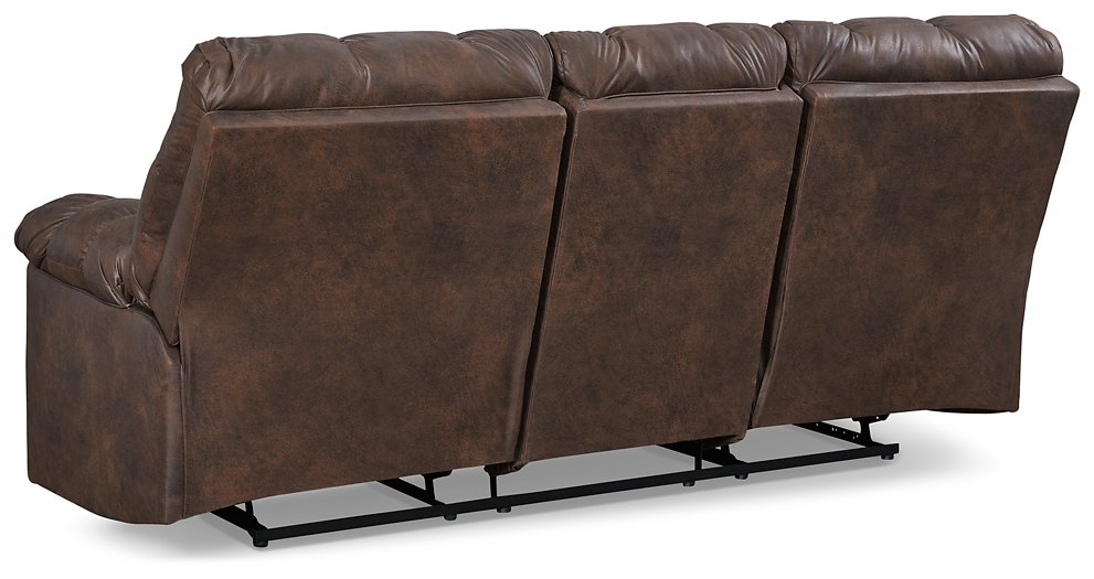 Derwin Reclining Sofa with Drop Down Table - Affordable Home Luxury