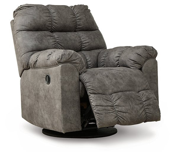 Derwin Swivel Glider Recliner - Affordable Home Luxury