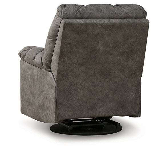 Derwin Swivel Glider Recliner - Affordable Home Luxury