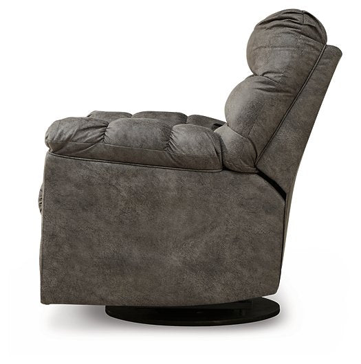 Derwin Swivel Glider Recliner - Affordable Home Luxury