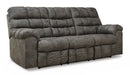 Derwin Reclining Sofa with Drop Down Table - Affordable Home Luxury