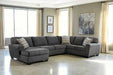 Ambee 3-Piece Sectional with Chaise - Affordable Home Luxury