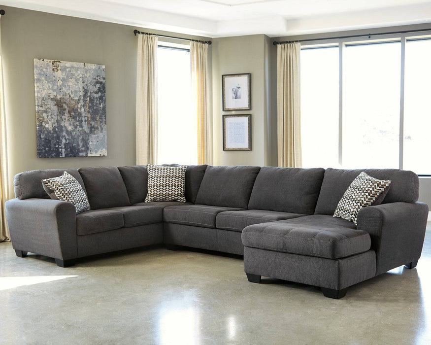 Ambee 3-Piece Sectional with Chaise - Affordable Home Luxury