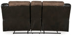 Earhart Reclining Loveseat with Console - Affordable Home Luxury