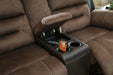 Earhart Reclining Loveseat with Console - Affordable Home Luxury