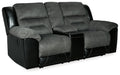 Earhart Reclining Loveseat with Console - Affordable Home Luxury