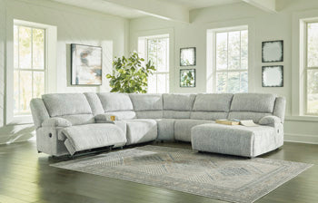 McClelland Reclining Sectional with Chaise