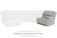 McClelland Reclining Sectional Loveseat with Console - Affordable Home Luxury