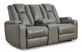 Mancin Reclining Loveseat with Console - Affordable Home Luxury