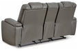 Mancin Reclining Loveseat with Console - Affordable Home Luxury