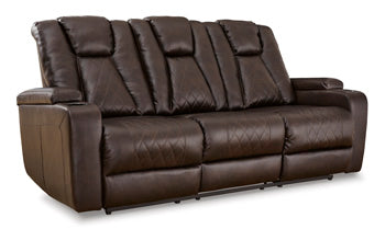 Mancin Reclining Sofa with Drop Down Table - Affordable Home Luxury