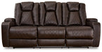 Mancin Reclining Sofa with Drop Down Table - Affordable Home Luxury