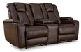 Mancin Reclining Loveseat with Console - Affordable Home Luxury