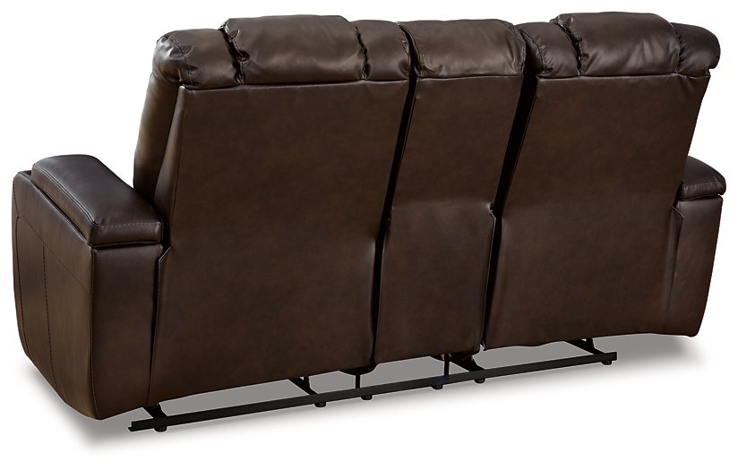 Mancin Reclining Loveseat with Console - Affordable Home Luxury