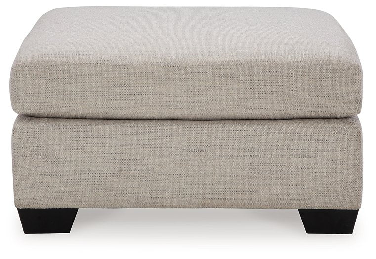 Mahoney Oversized Accent Ottoman - Affordable Home Luxury