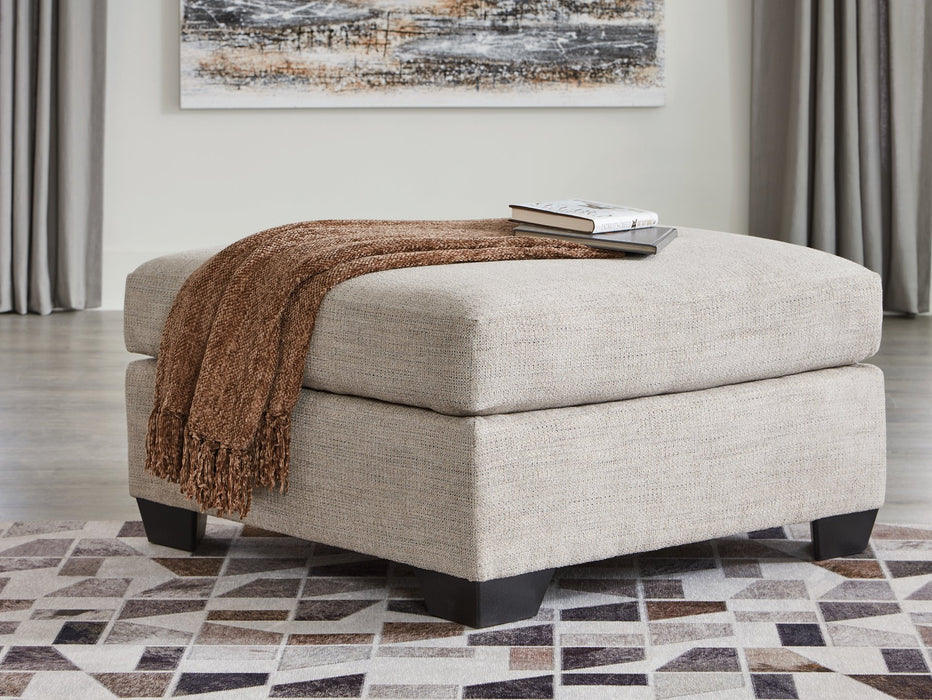 Mahoney Oversized Accent Ottoman - Affordable Home Luxury