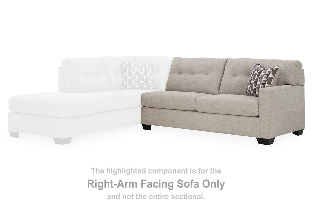 Mahoney 2-Piece Sectional with Chaise - Affordable Home Luxury