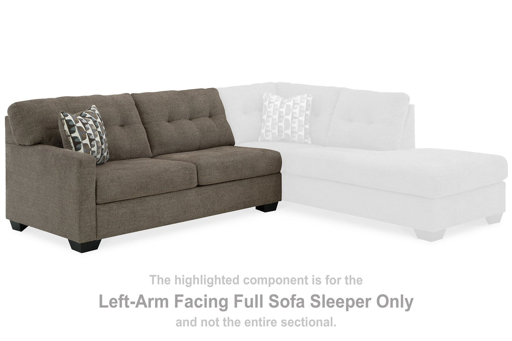 Mahoney 2-Piece Sleeper Sectional with Chaise - Affordable Home Luxury