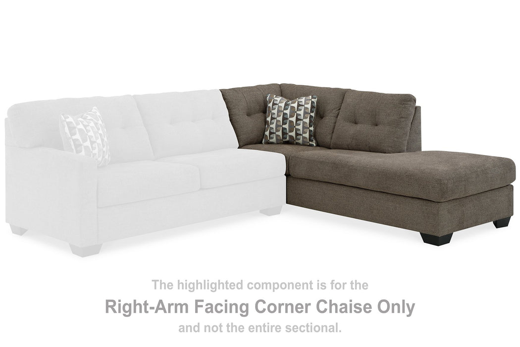 Mahoney 2-Piece Sleeper Sectional with Chaise - Affordable Home Luxury