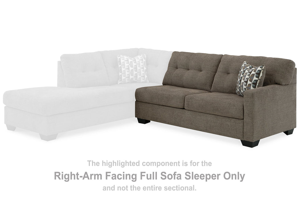 Mahoney 2-Piece Sleeper Sectional with Chaise - Affordable Home Luxury