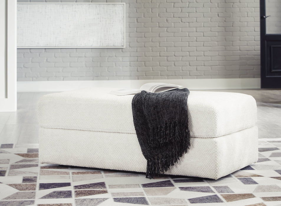 Karinne Oversized Accent Ottoman - Affordable Home Luxury