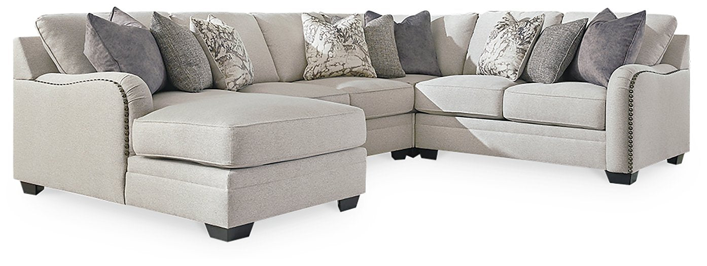 Dellara Sectional with Chaise - Affordable Home Luxury