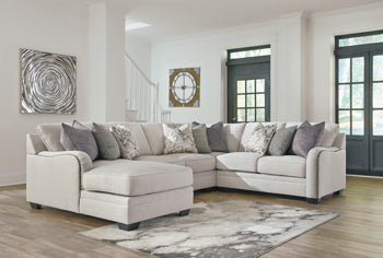 Dellara Sectional with Chaise - Affordable Home Luxury