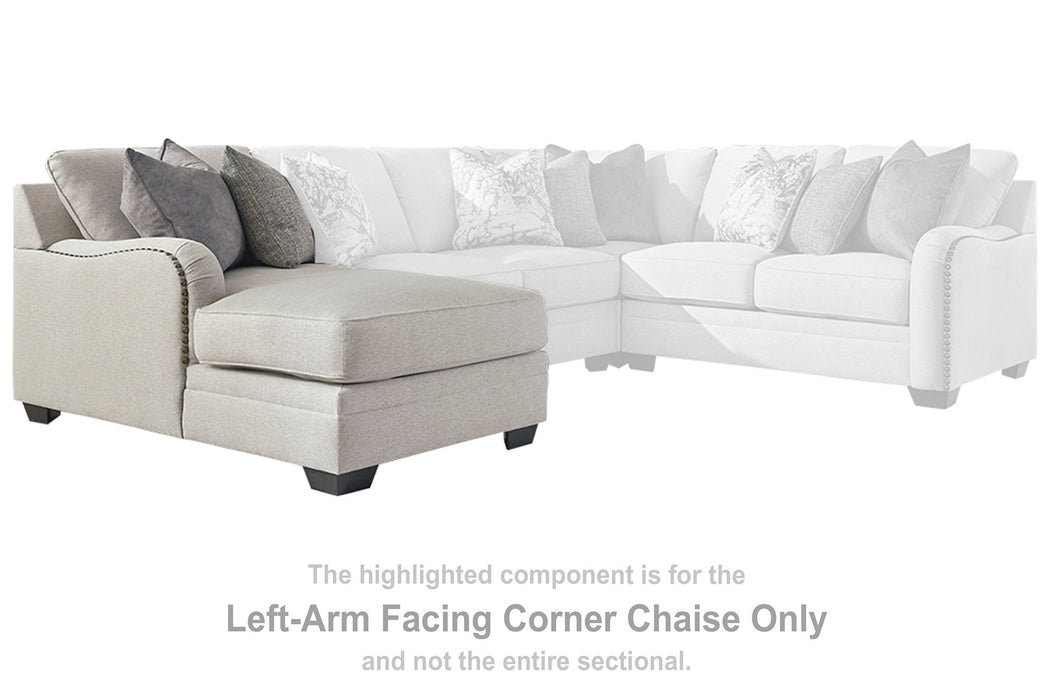 Dellara Sectional with Chaise - Affordable Home Luxury