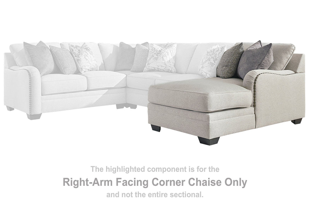 Dellara Sectional with Chaise - Affordable Home Luxury