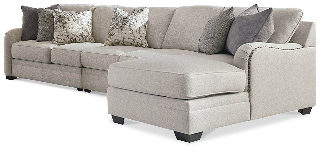 Dellara Sectional with Chaise - Affordable Home Luxury