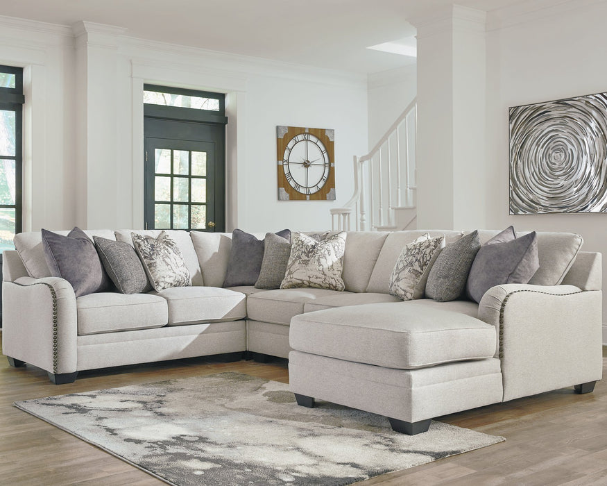 Dellara Sectional with Chaise - Affordable Home Luxury