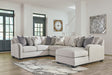 Dellara Sectional with Chaise - Affordable Home Luxury