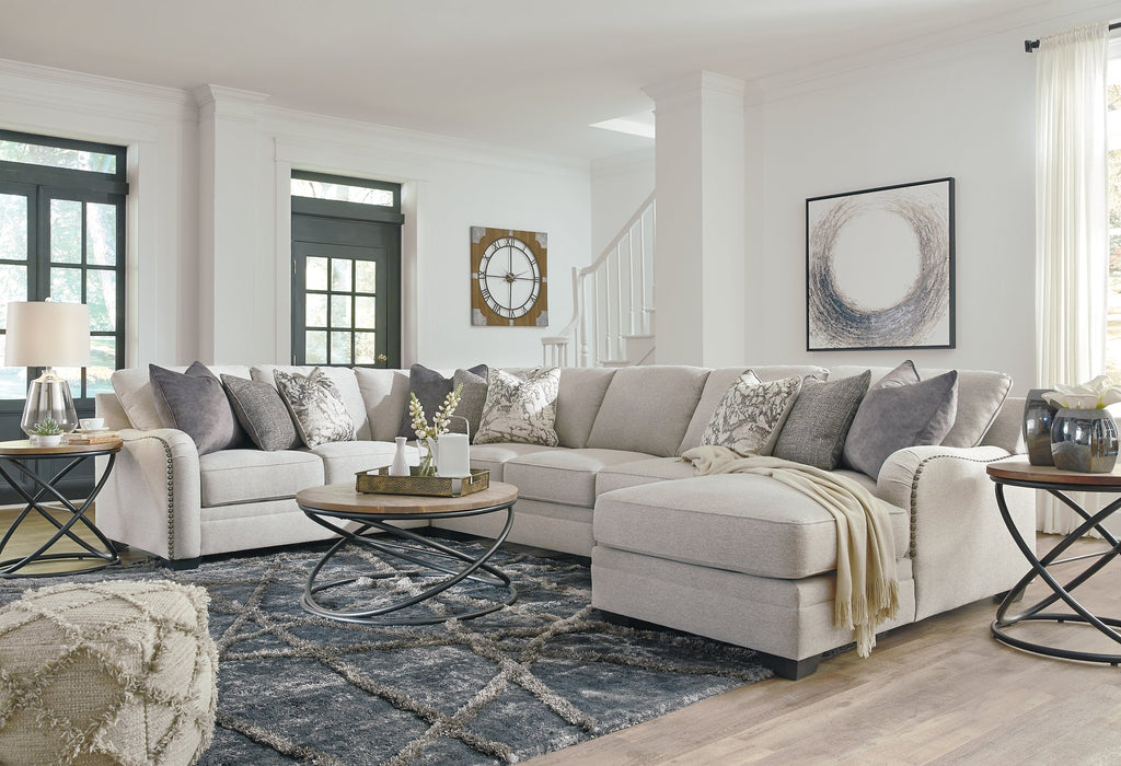 Dellara Sectional with Chaise - Affordable Home Luxury