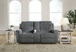 Barnsana Power Reclining Loveseat with Console - Affordable Home Luxury