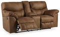 Boxberg Reclining Loveseat with Console - Affordable Home Luxury