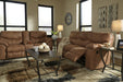 Boxberg Reclining Loveseat with Console - Affordable Home Luxury