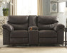 Boxberg Reclining Loveseat with Console - Affordable Home Luxury