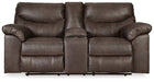 Boxberg Reclining Loveseat with Console - Affordable Home Luxury